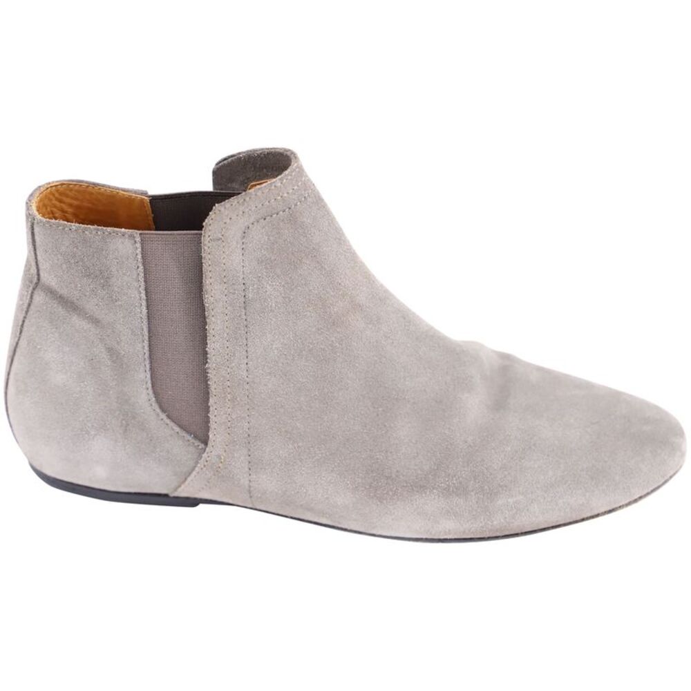 IRO Ankle Booties in Grey Suede